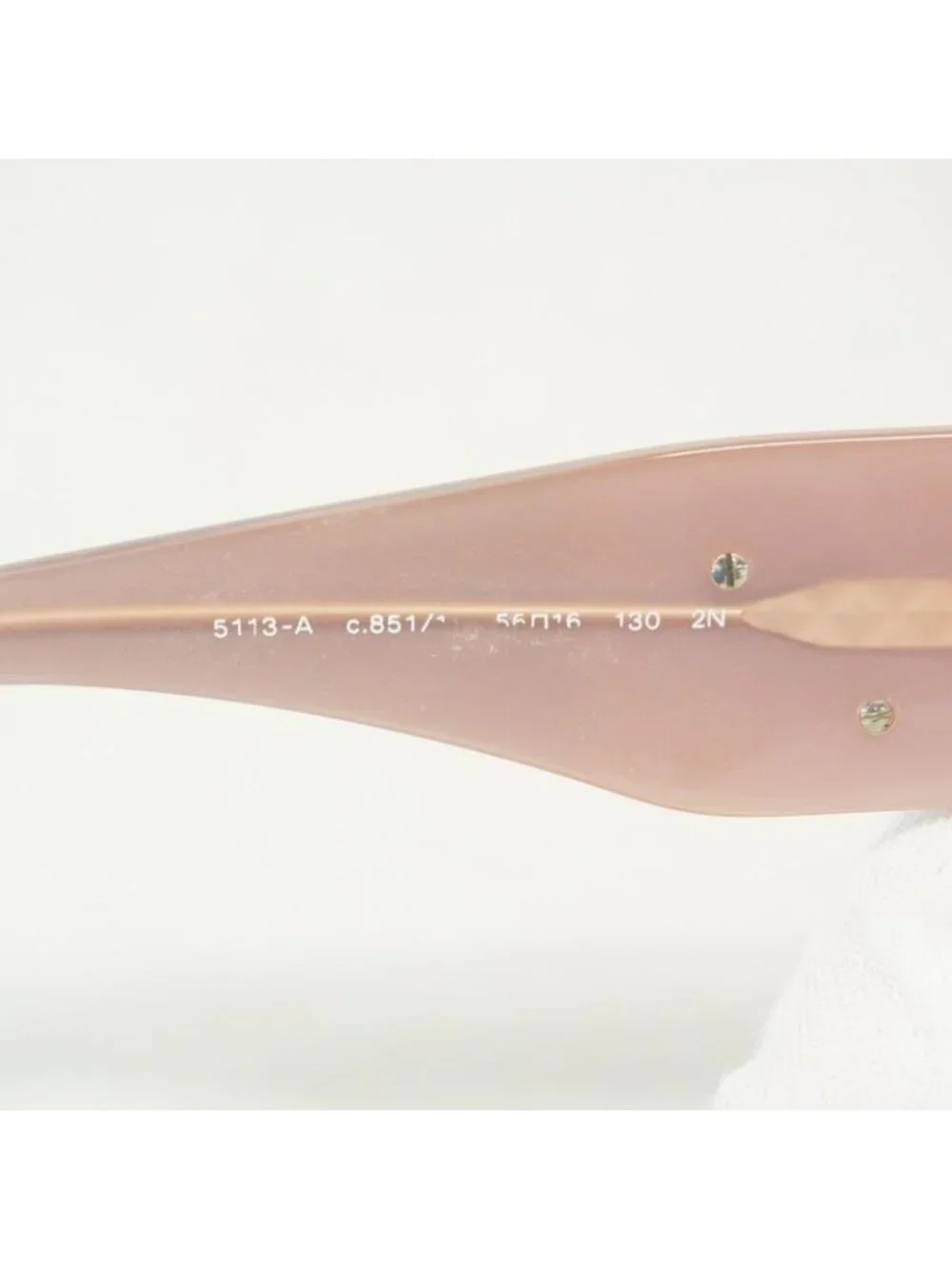 Chanel Sunglasses Camellia Acetate Black Pink Silver Eyewear - Picture 4 of 8